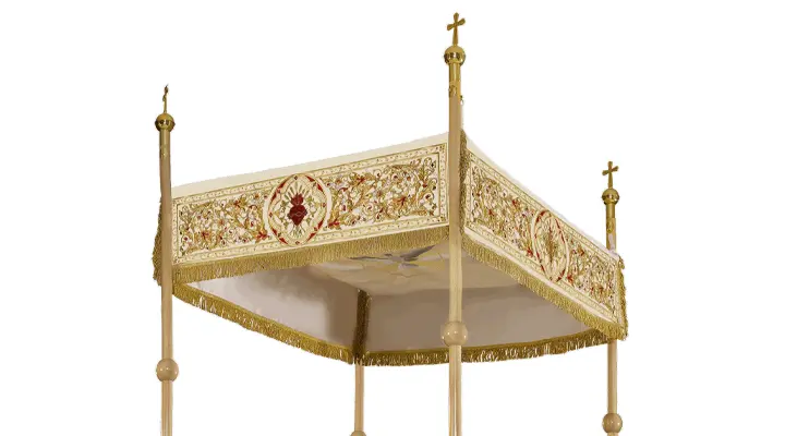 Dais de procession pour Noël